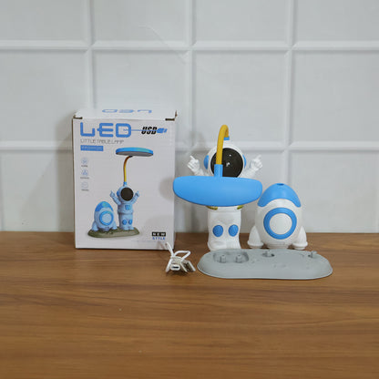 Kids Astronaut Led Study Table Lamp With Built-in Pencil Sharpener (1 Set)