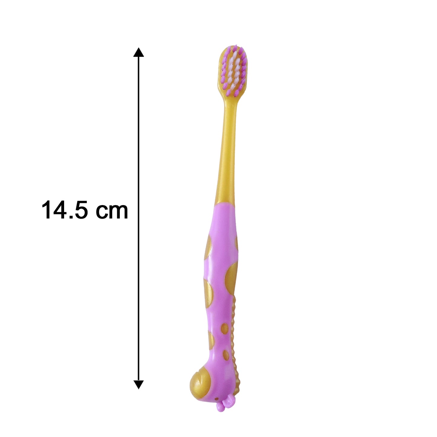 Kids Toothbrush With Cartoon Whistle Fan (2 Pc Set)