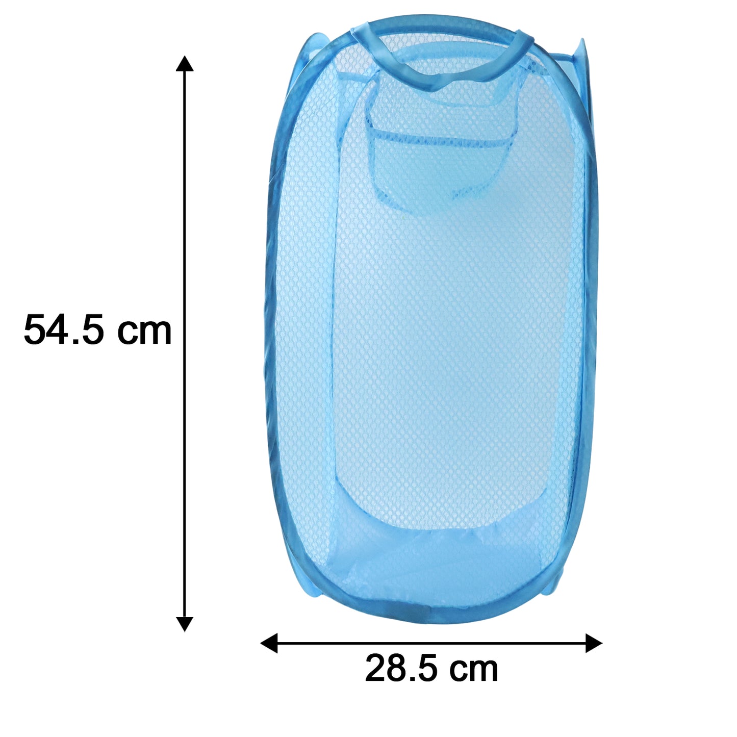 Large Mesh Pop Up Laundry Basket Clothes Storage Hamper (1 Pc 54x30cm)