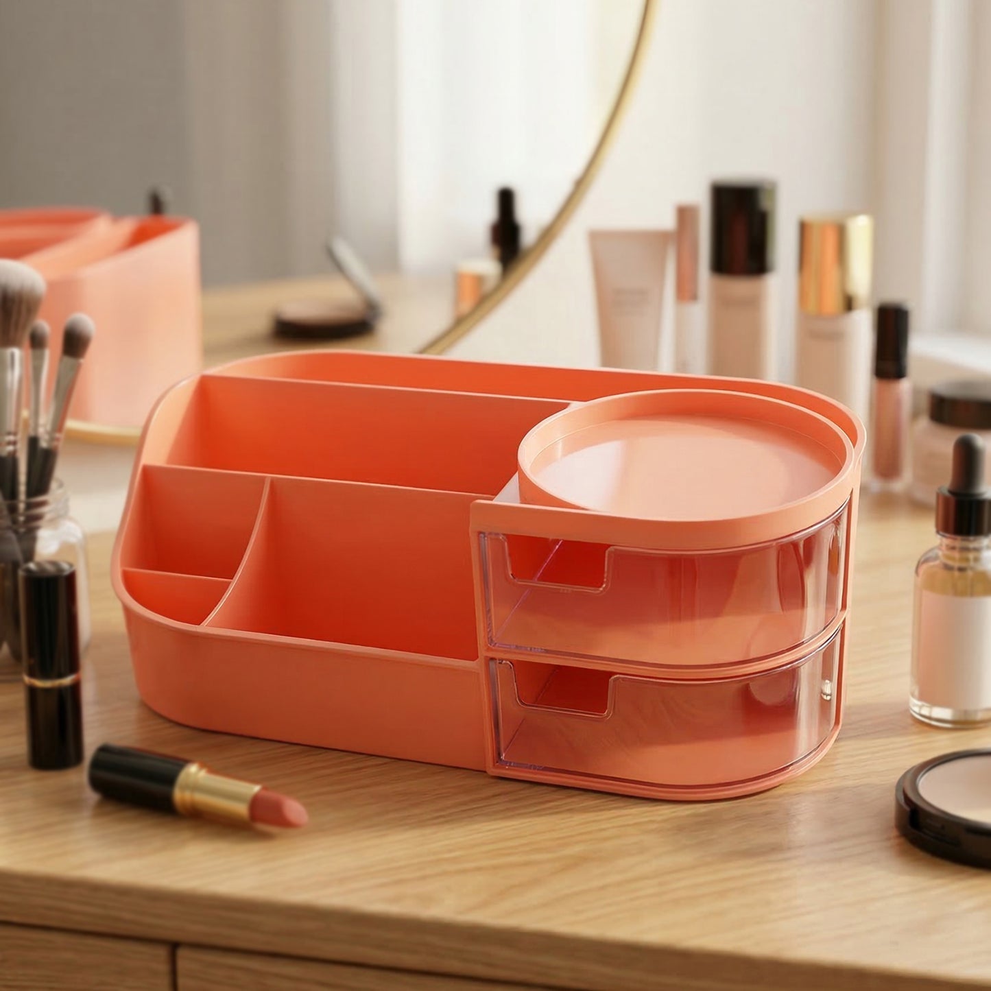 Multipurpose Makeup Organizer Storage Box (1 Pc)