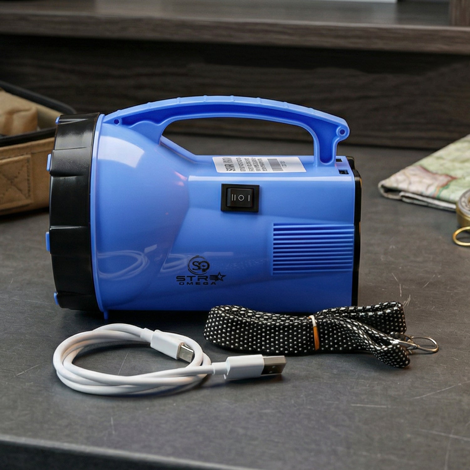 Omega 35w Rechargeable Led Laser Light With High Power Beam (1 Pc 35w)