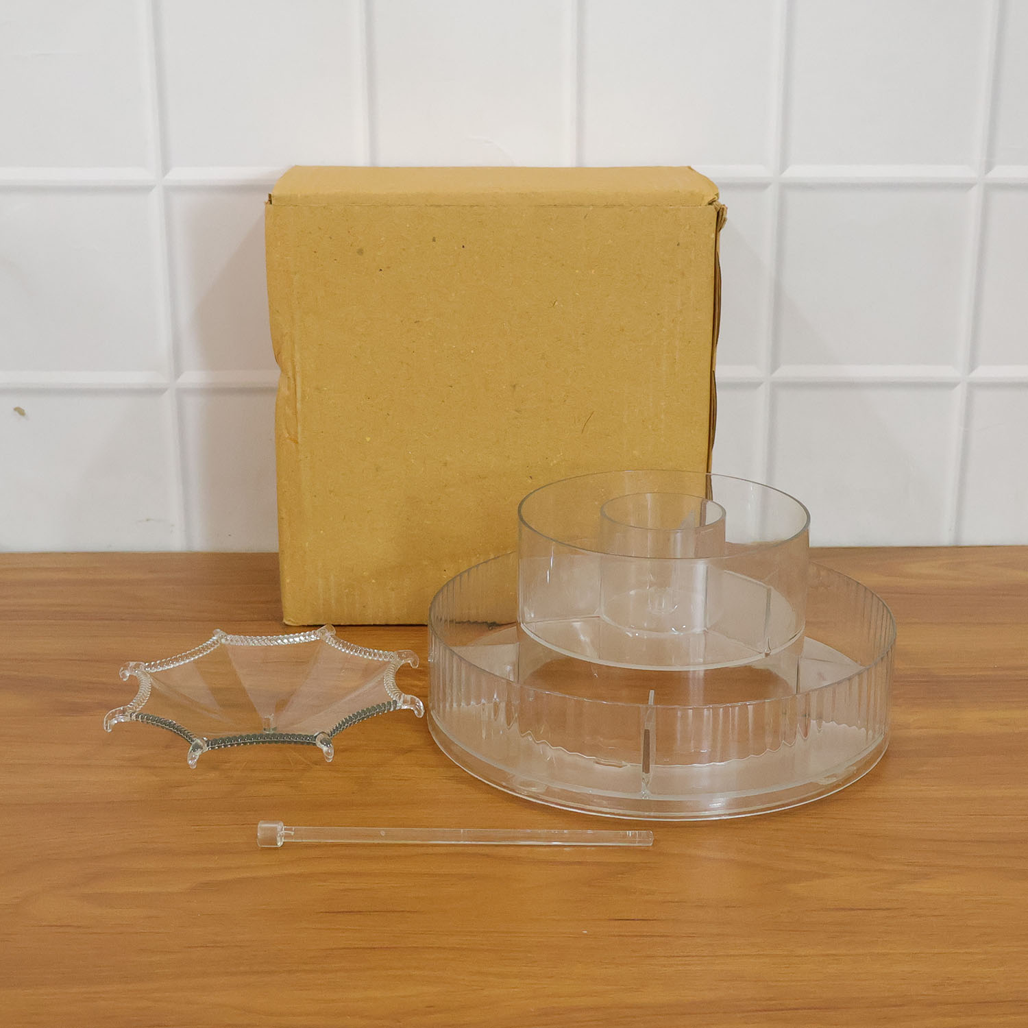 Premium 360 Rotating Makeup  Jewellery Organizer Stand (1 Pc)