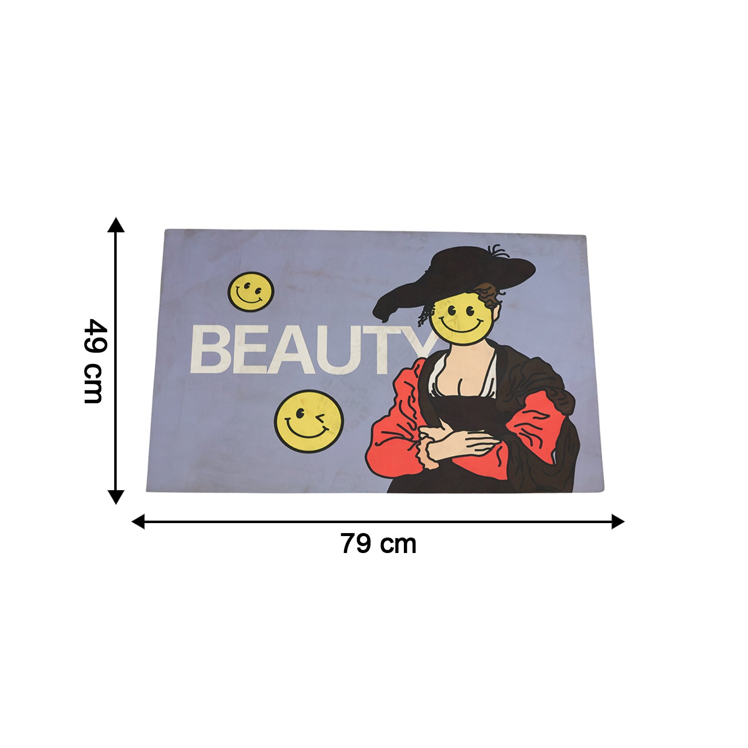 Premium Designer Anti Slip Door Mat (1 Pc Mix Design)