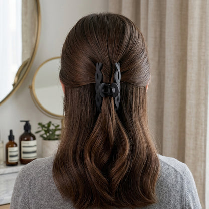 Stylish Twist Design Hair Claw Clip (1 Pc)
