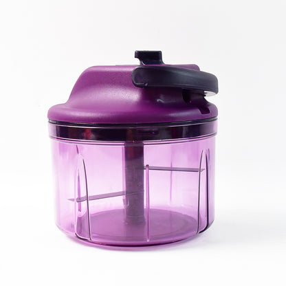 Wukusy Supermom German-style manual vegetable chopper with 1000 ml capacity, hand-operated and ideal for kitchen prep.