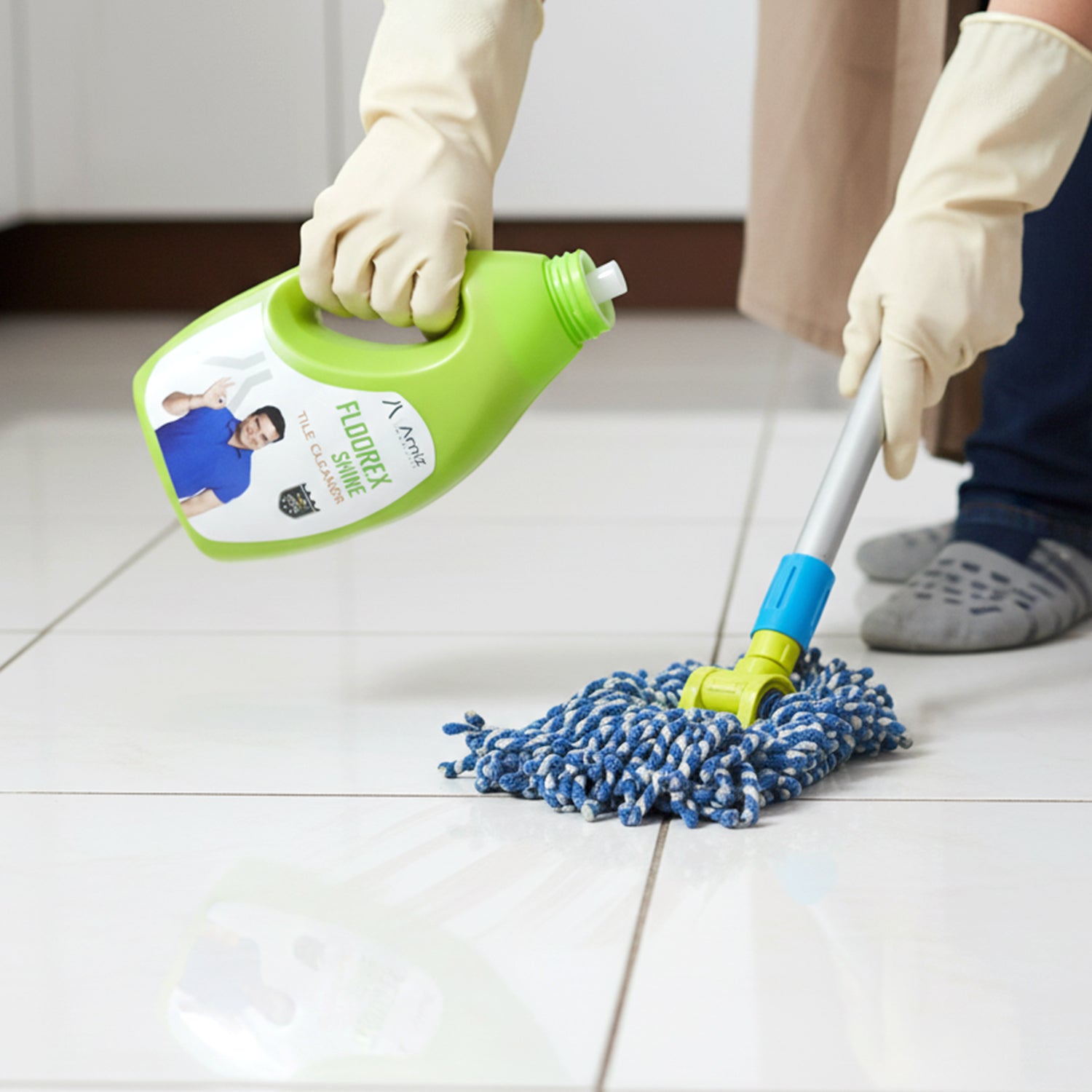 Tile Cleaner Liquid Floor Cleaning Solution For Tiles Marble And Floor Surfaces (1 Ltr)