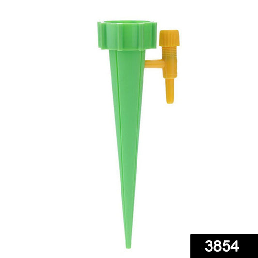 Wukusy drip irrigation kit for home garden with self-watering spikes for plants, including hoses and connectors.
