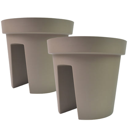 Creative Flower Pot Balcony Flower Pot Holder (2 Pc)