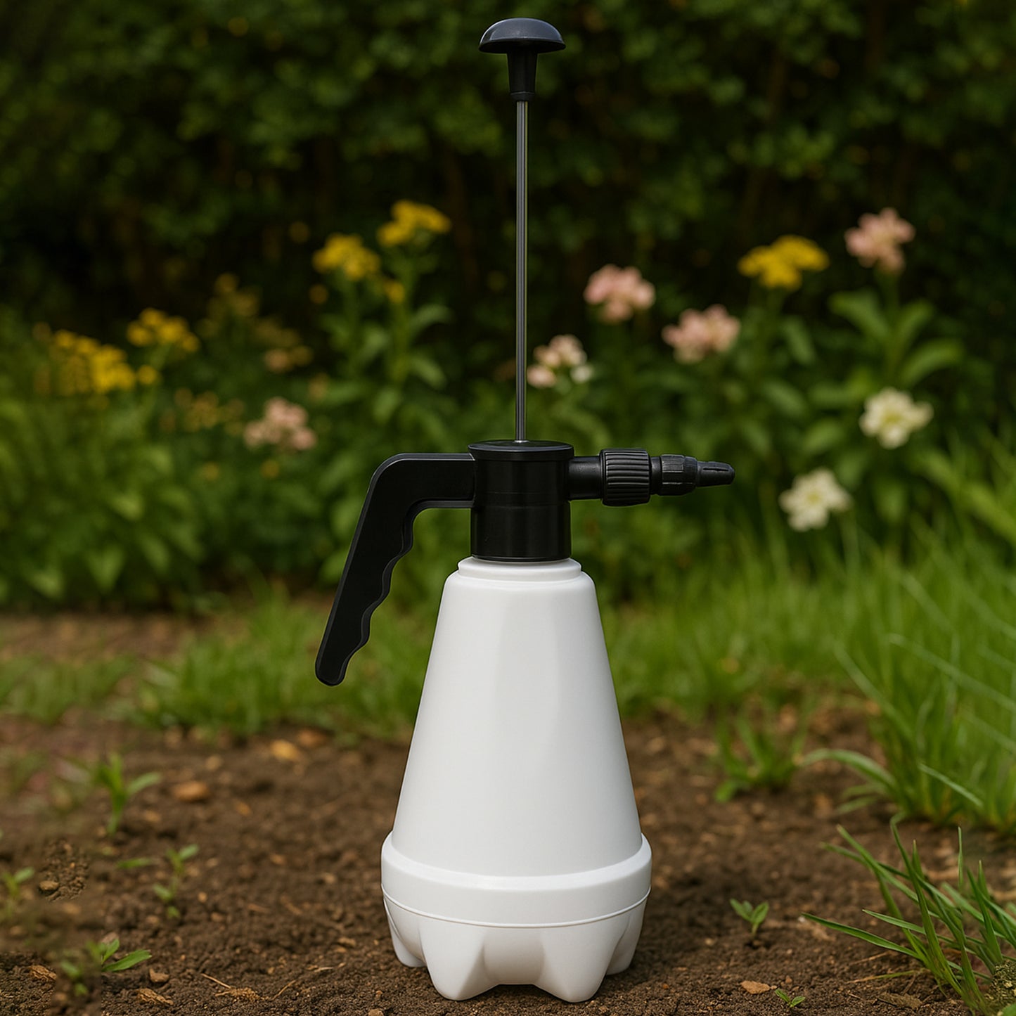 Heavy-duty Plastic Pressure Spray Bottle (1.5 L)