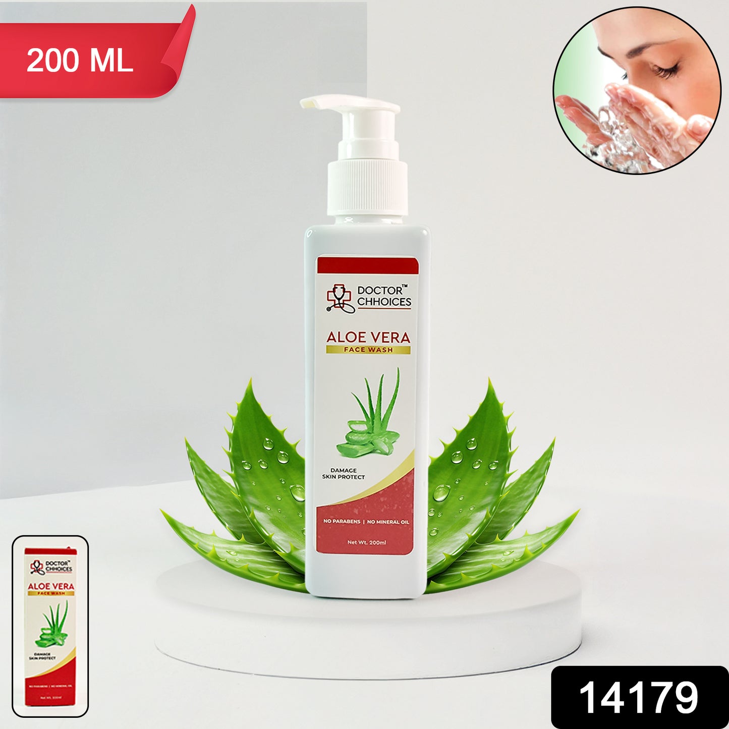 Doctor Chhoices Aloe Vera Face Wash  200ml