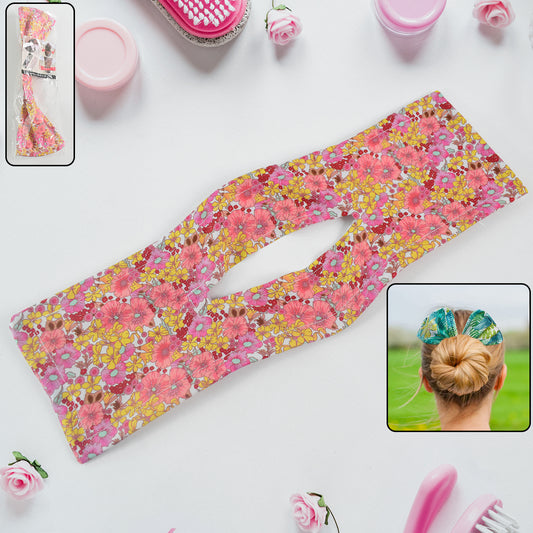 Wukusy women's fashion hair band with summer-style knotted wire design, versatile mix of colors, perfect for casual or stylish looks.