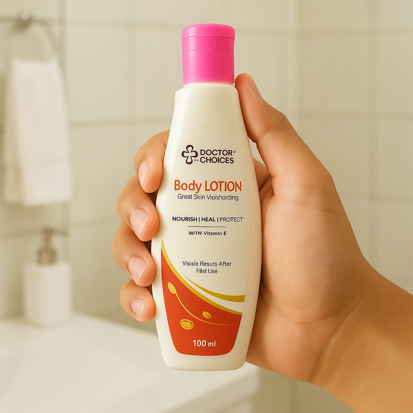 Doctor Choices 100ml Vitamin E Enriched Body Lotion (1 Pc)