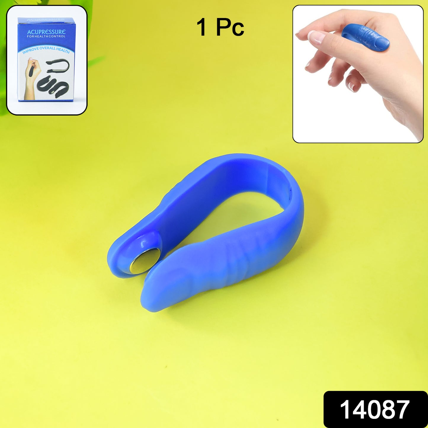 Plastic Magnetic Acupressure Clip (1 Pc)