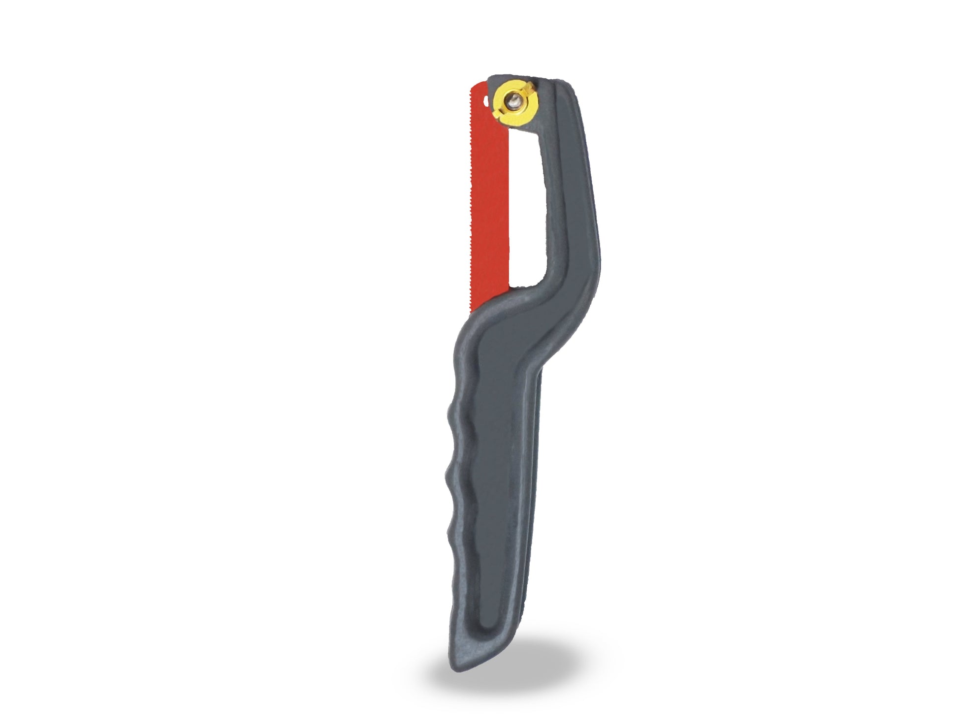 Wukusy 0536 Mini Hacksaw with metal frame and blade, compact hand saw for home improvement projects