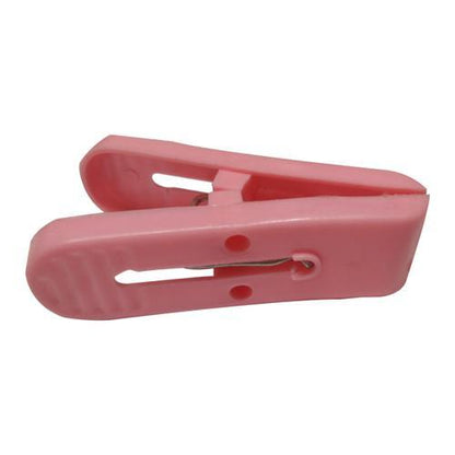 Multicolour Wukusy plastic cloth clips for cloth dying, durable home improvement clips for securing fabrics during dyeing process.