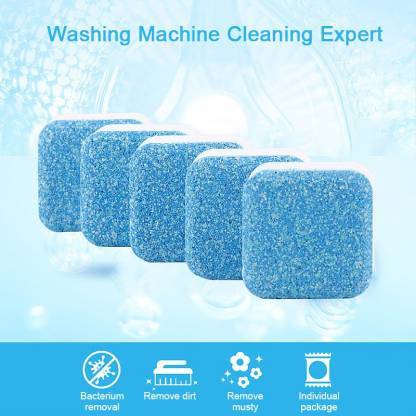 Wukusy washing machine stain tank cleaner tablet for deep cleaning, designed to remove stains and refresh home appliance interiors.