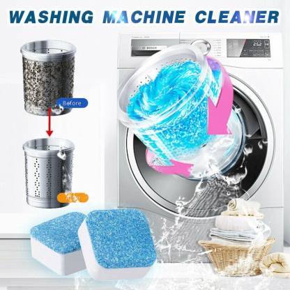 Wukusy washing machine stain tank cleaner tablet for deep cleaning, designed to remove stains and odors from home laundry machines.