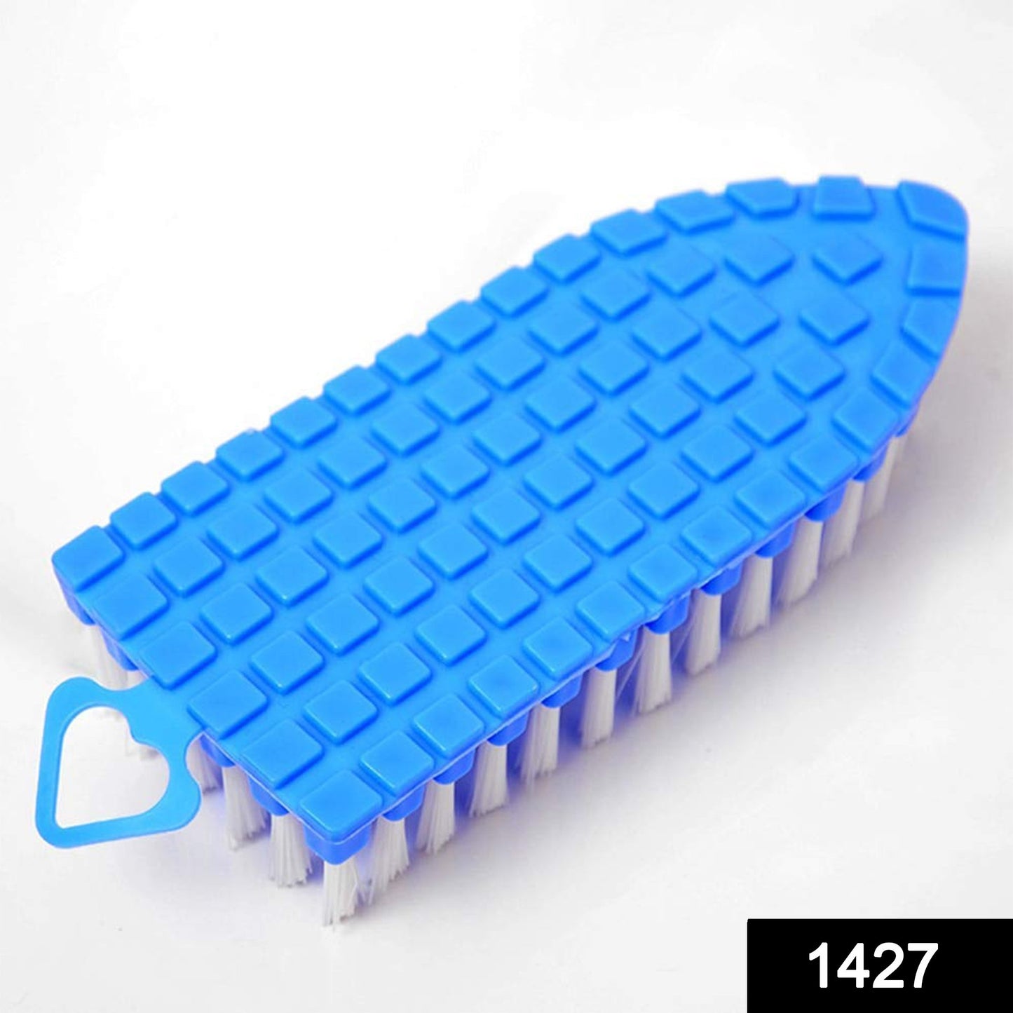 Wukusy flexible plastic cleaning brush for kitchen and bathroom cleaning, with ergonomic handle and durable bristles for versatile use.