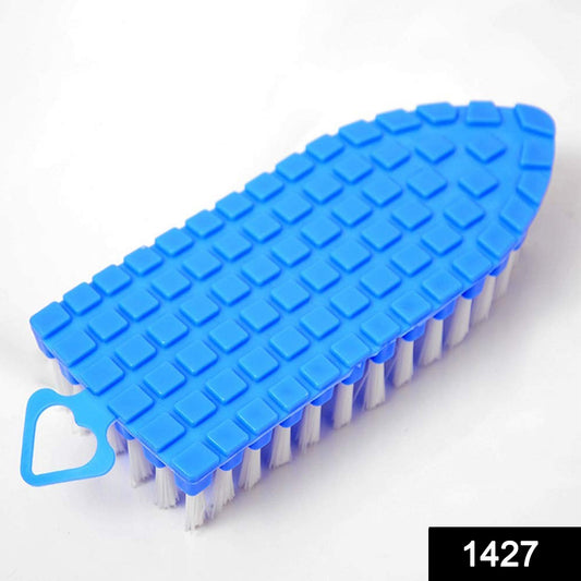 Wukusy flexible plastic cleaning brush for kitchen and bathroom cleaning, with ergonomic handle and durable bristles for versatile use.