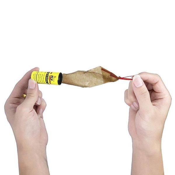 Wukusy Fly Mosquito Insects Catcher with adhesive sticky glue strips for home use, designed to trap flying pests effectively.