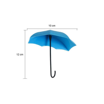 Colorful umbrella-shaped key holder by Wukusy for organizing keys and small items in home improvement decor.
