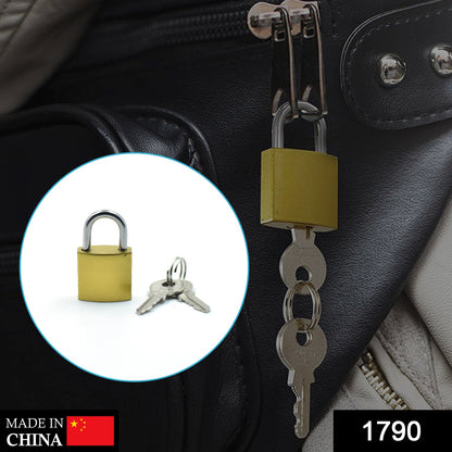Wukusy 1790 Solid Imitation Copper Lock for home improvement, showcasing a durable, stylish door lock with a polished copper finish.
