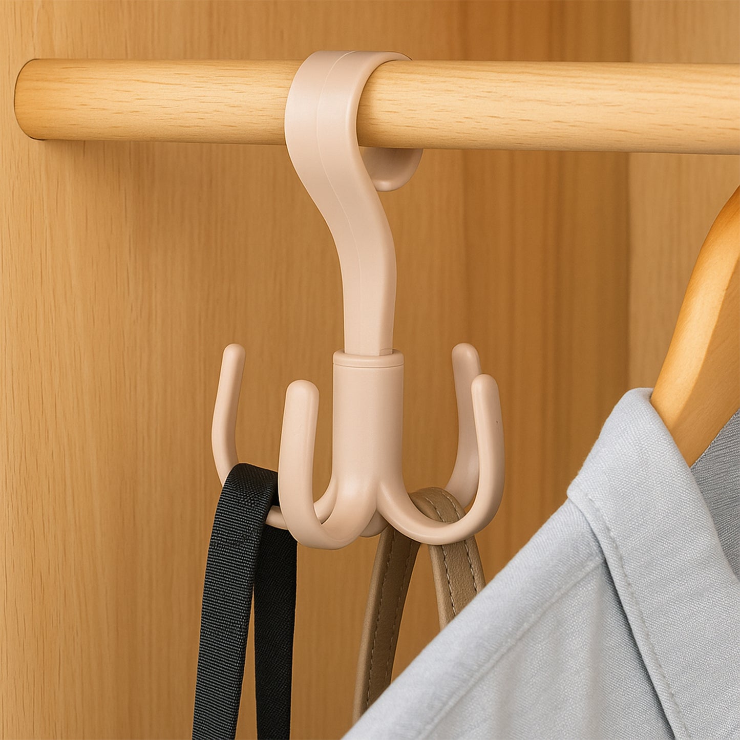 360 Rotating Multipurpose Hook Hanger (1 Pc)