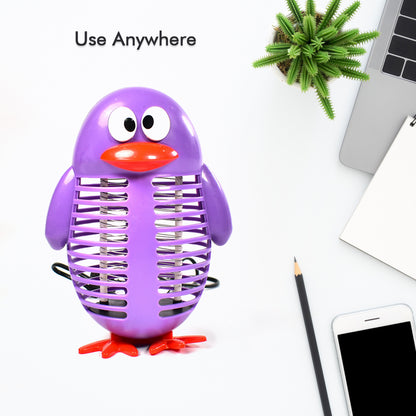 Wukusy electronic cartoon LED mosquito killer lamp, USB-powered bug zapper with eco-friendly design for home insect control.
