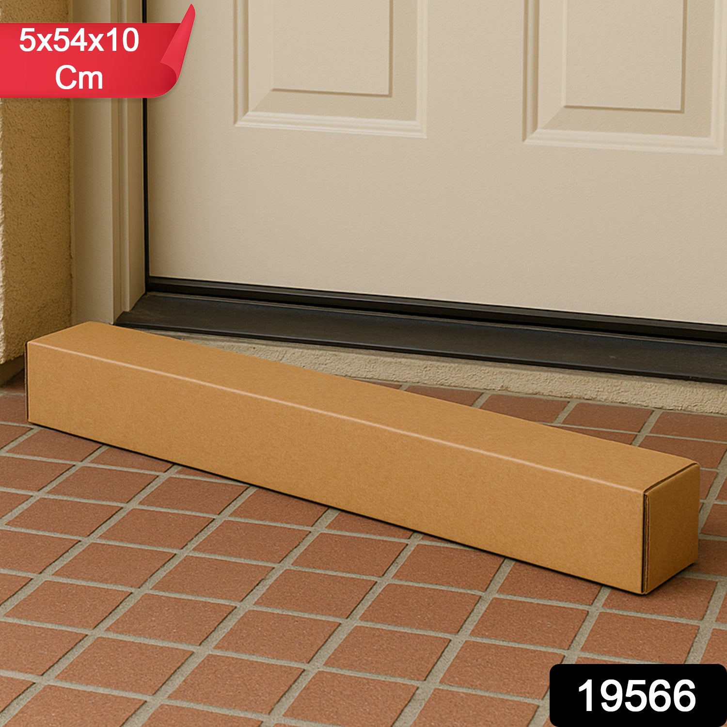 Heavy-duty Wukusy brown packing box for home improvement, 5x54x10 cm, ideal for product packaging and shipping.