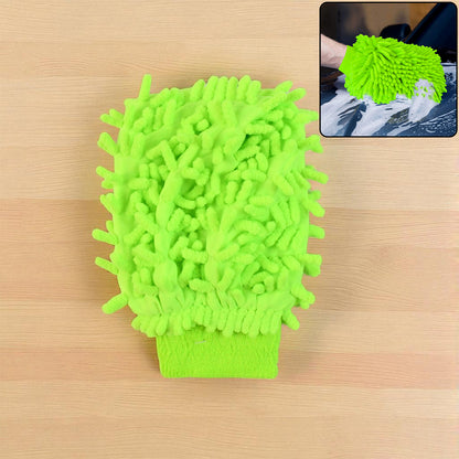 Microfiber Car Wash Glove Mitt For Carbikehome  Surface