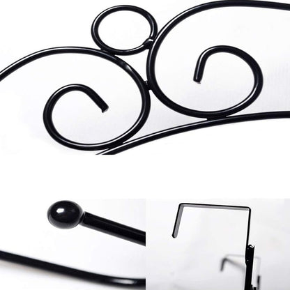 Over The Door Hanger Rack 7 Hooks Decorative Ognazier Hook Rack Stylish Door Hanger Door Hook Hangers With 7 Hooksmetal Hanging Rack For Home Office Use