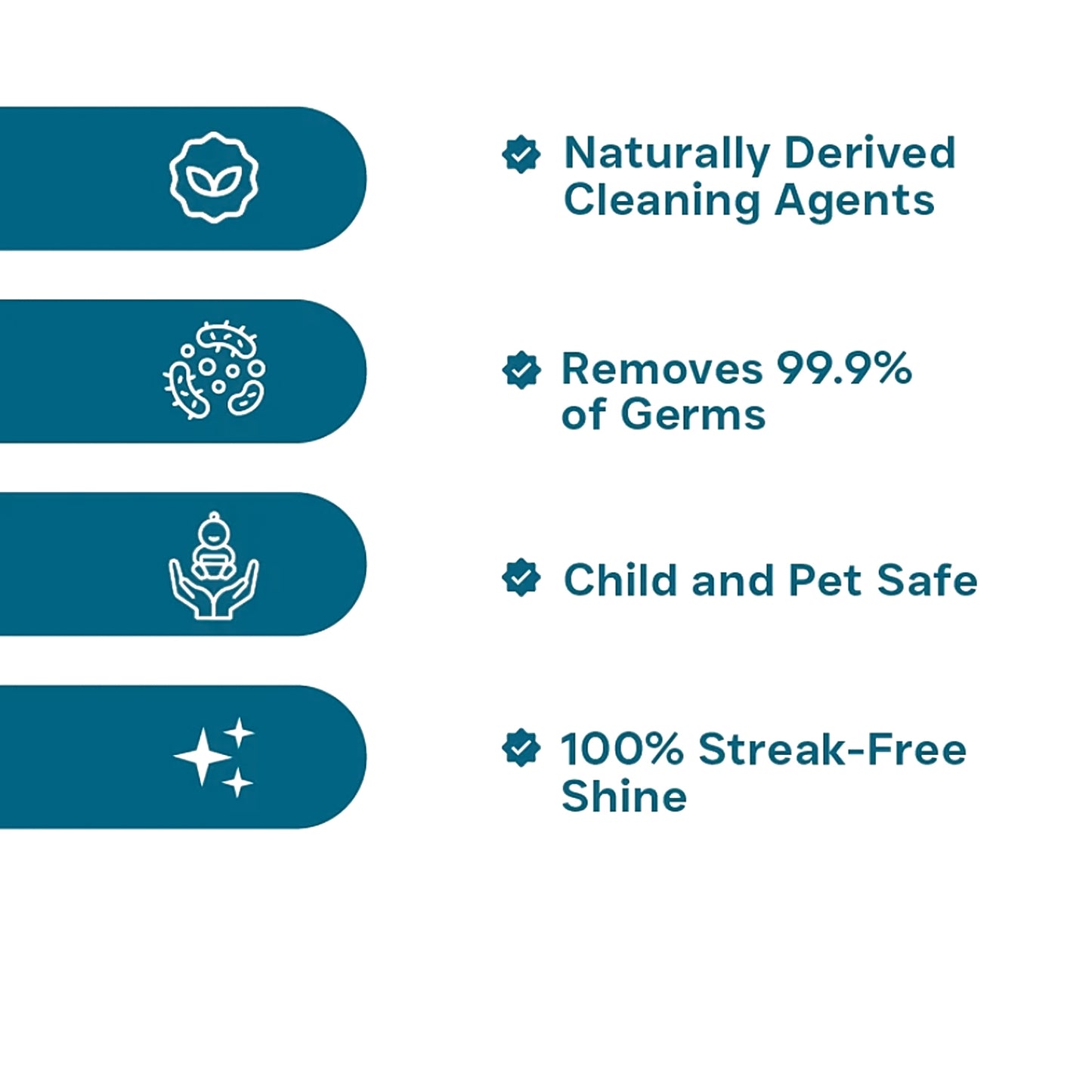 Wukusy Pollic Kadam concentrated floor cleaner refill kit with reusable measuring bottle for home improvement cleaning.