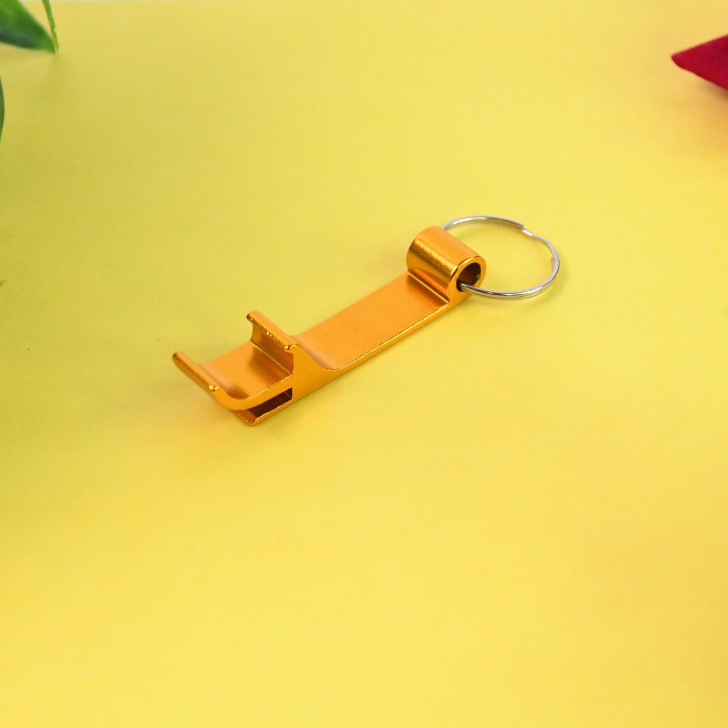 Wukusy stainless steel premium metal keychain with durable key ring for home improvement use.