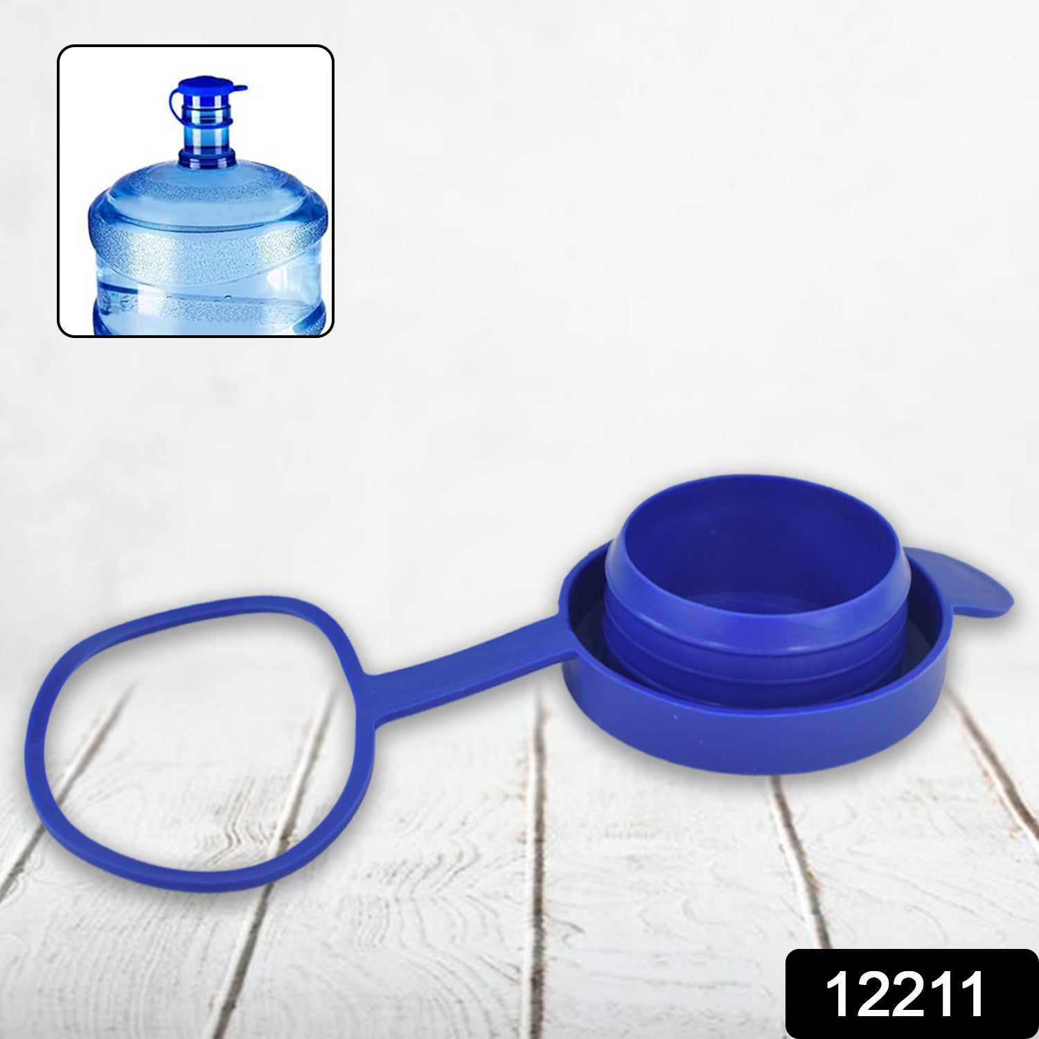 Wukusy silicone water jug cap, home improvement, 1 piece, flexible and secure for water bottles or jugs.
