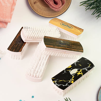 Wukusy Veepee heavy-duty cloth washing brush set with six durable brushes for home cleaning tasks.
