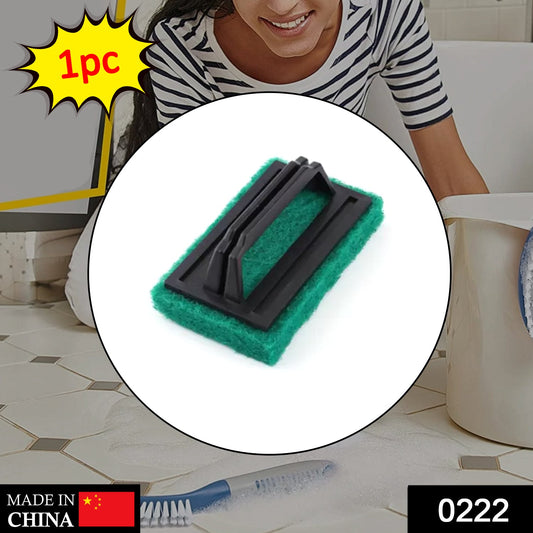 Wukusy handle scrubber brush for washing utensils and surfaces in kitchen and bathroom, suitable for all users and cleaning needs.