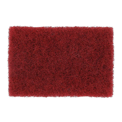 Wukusy handle scrubber brush for washing utensils, suitable for kitchen and bathroom cleaning, with a sturdy handle and bristle head.