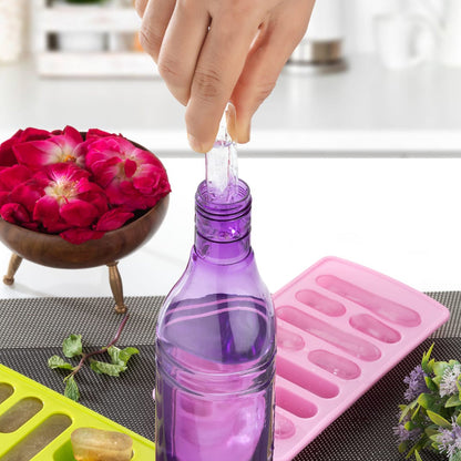 Wukusy 4-piece fancy ice tray set used in homes for making ice cubes and various kitchen purposes.