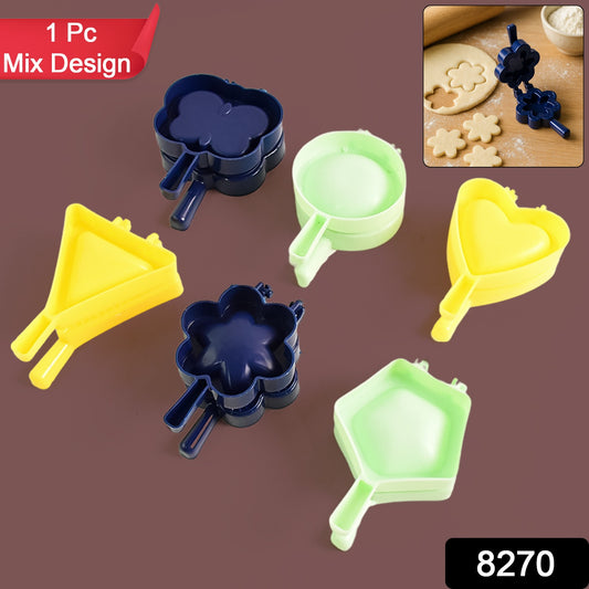 Assorted shape plastic snack mould by Wukusy, featuring various designs for crafting snacks and treats at home.