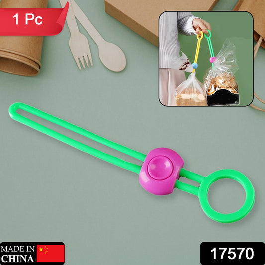 Wukusy multi-purpose reusable food bag clips and cable ties for sealing, organizing, and securing items in home, kitchen, and office.