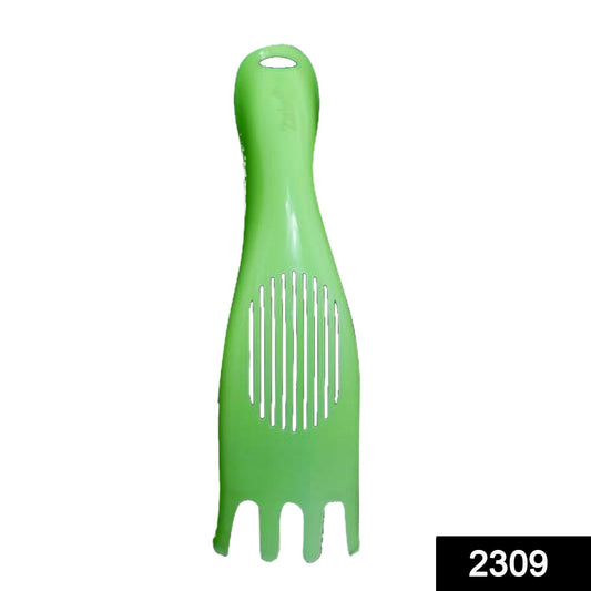 Wukusy 2309 rice sieve washer, a practical rice strainer spoon for home and kitchen use with metal mesh and ergonomic handle.