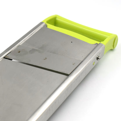 Wukusy 2-in-1 potato slicer for household kitchen use, designed for cutting and slicing potatoes efficiently.