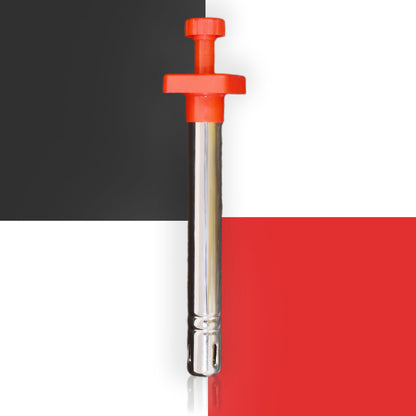 Wukusy stainless steel square gas lighter for home and kitchen use, with a sleek modern design and easy-to-use ignition.