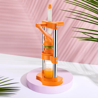 Wukusy hand pressure manual cold press juicer for fruits and vegetables, orange juice extractor and squeezer for fresh juice.
