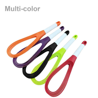 Wukusy plastic balloon whisk mixer for milk, coffee, eggs, and juice, ideal for home kitchen use.