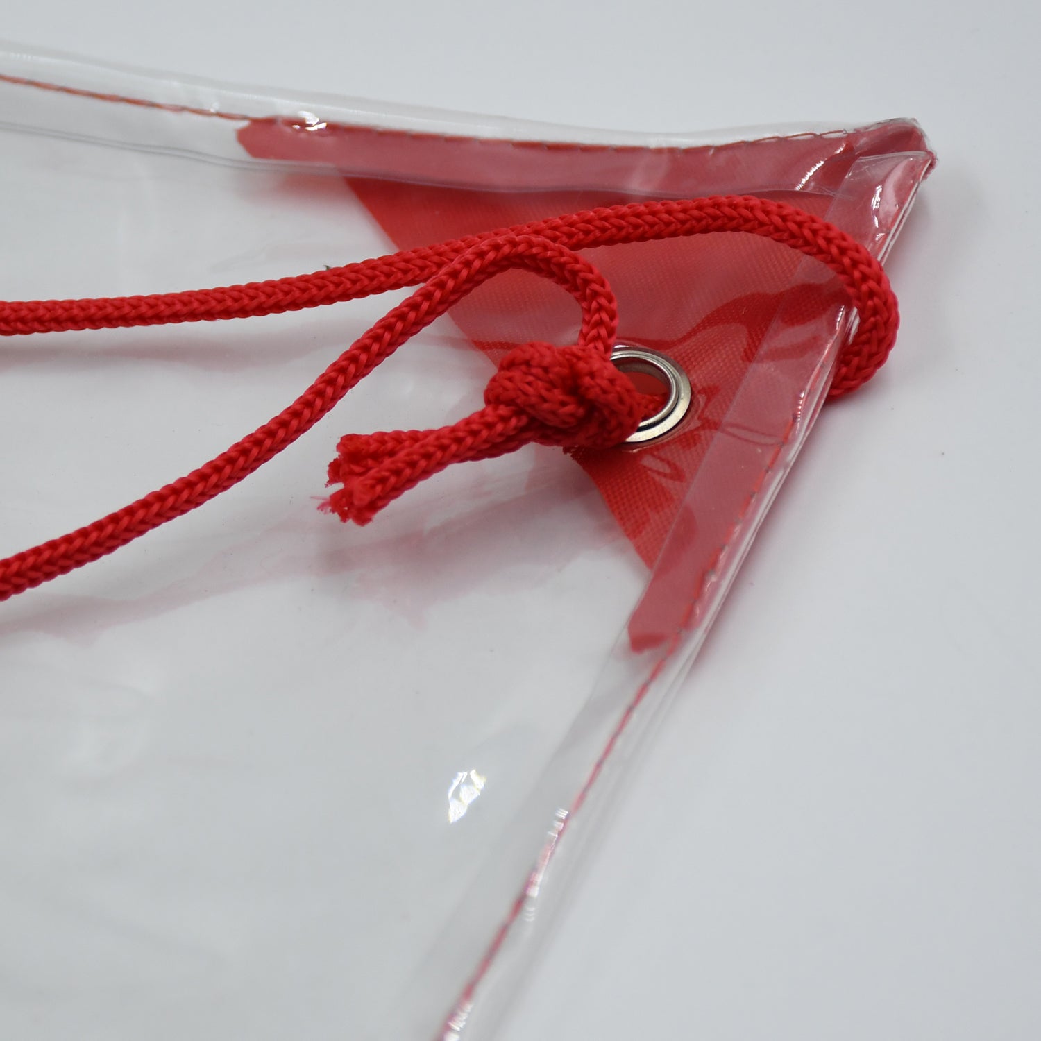 Wukusy waterproof plastic clear stadium bag with transparent design, suitable for gym, concert, travel, beach, and swimming activities.