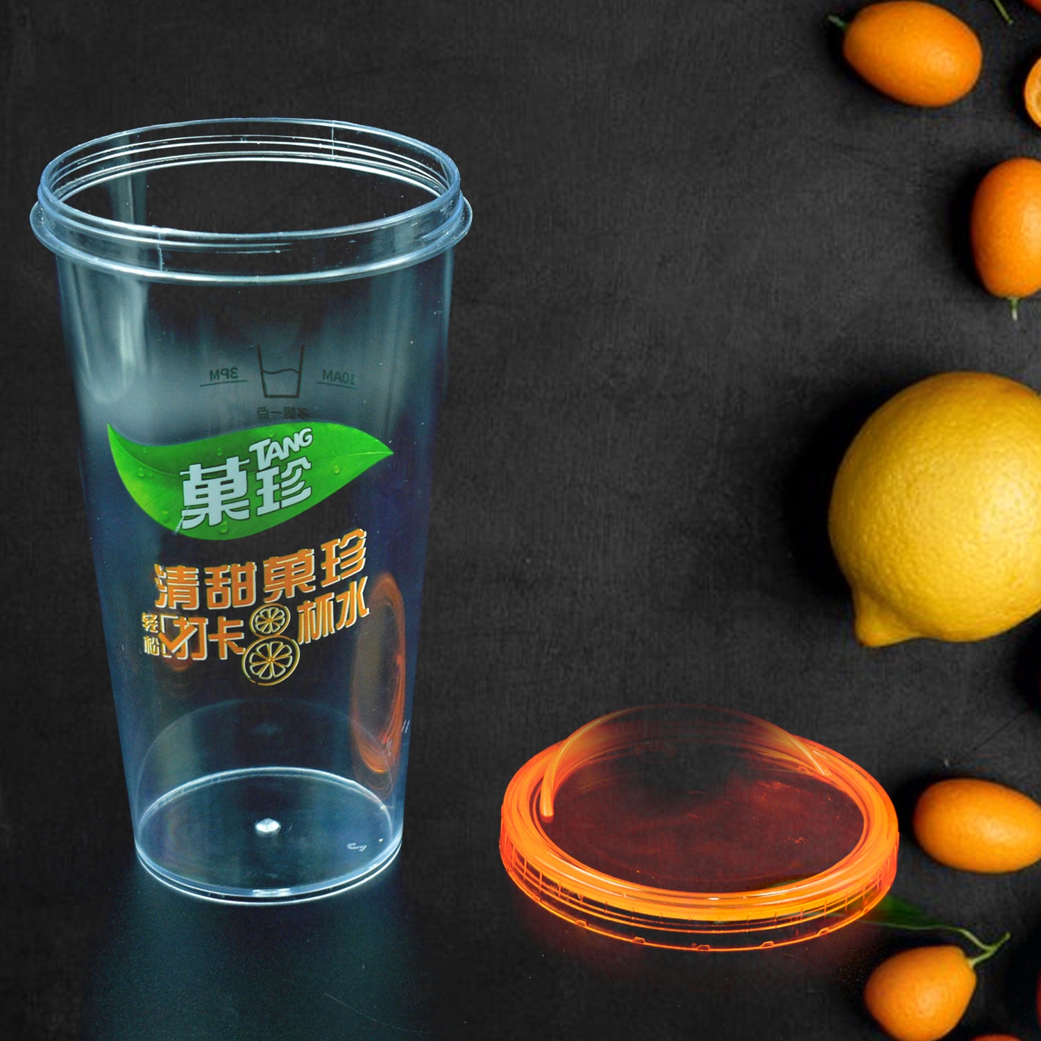 Wukusy plastic water coffee cup, portable tumbler for home, outdoor, travel, and office use, ideal for travel lovers and everyday hydration.