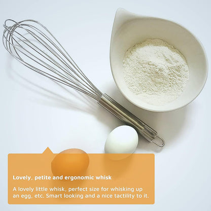 Large Stainless Steel Balloon Whisk  Heavy-duty Kitchen Tool (30cm  1 Pc)