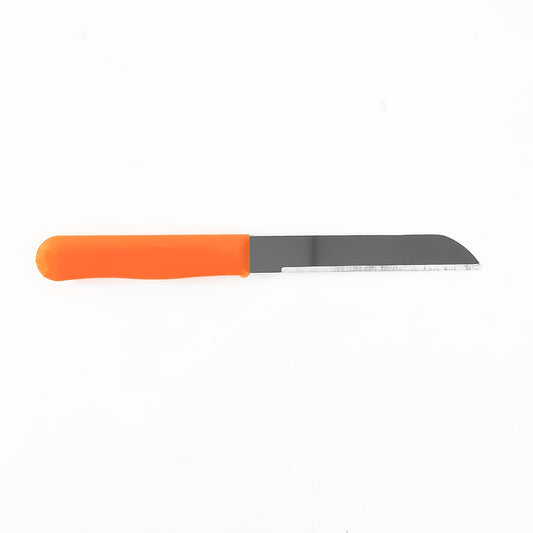 Wukusy premium stainless steel handle plain kitchen knife, 1 piece, showcasing a sleek blade and ergonomic handle for home cooking.