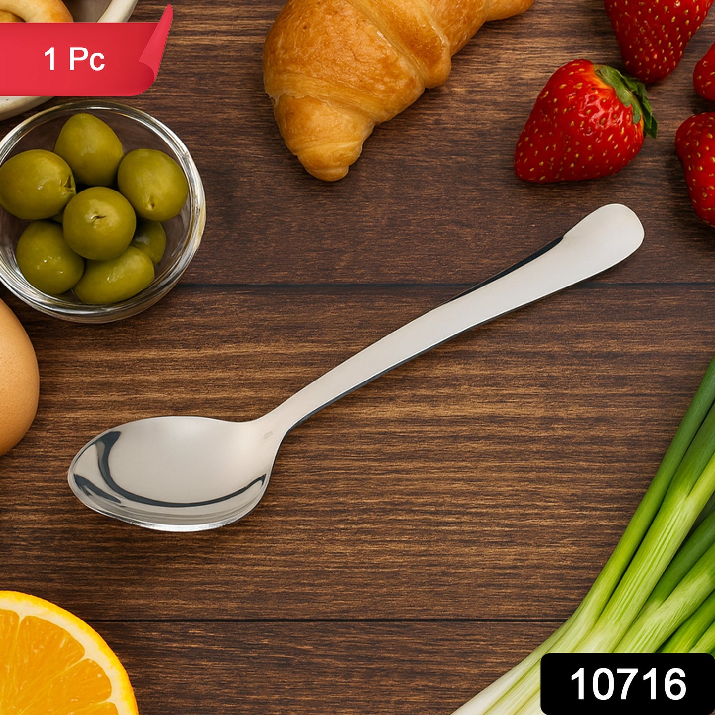 Stainless Steel Dining Spoon   Baby Spoon - (1 Pc)